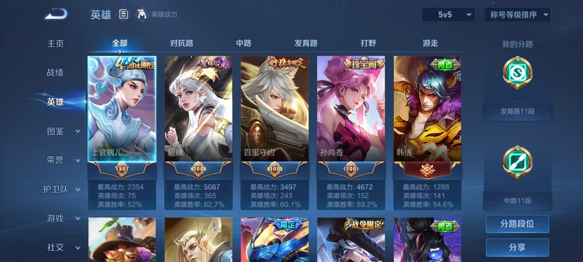 WZCMW3229863王者荣耀账号详情图3
