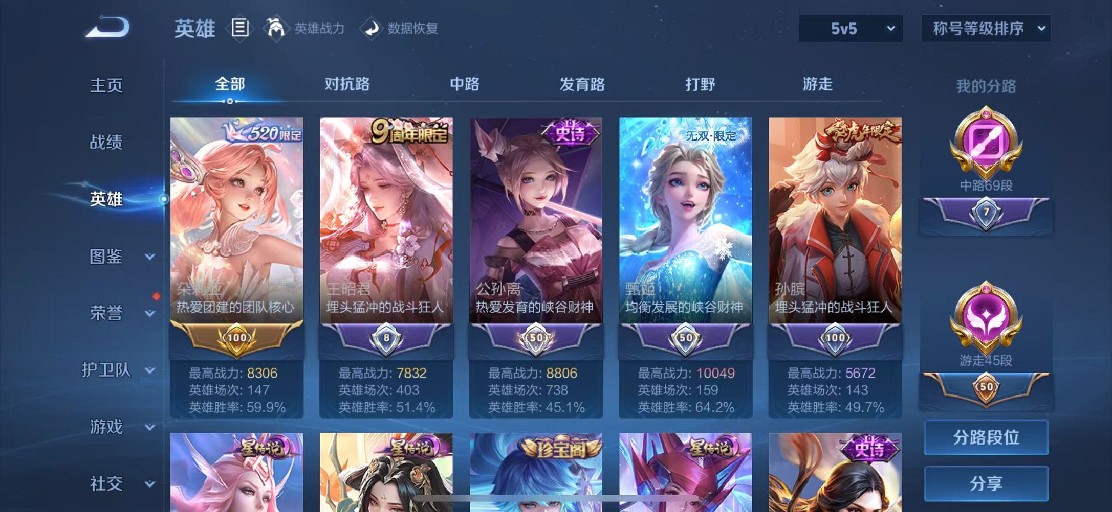 WZCMW3229410王者荣耀账号详情图41