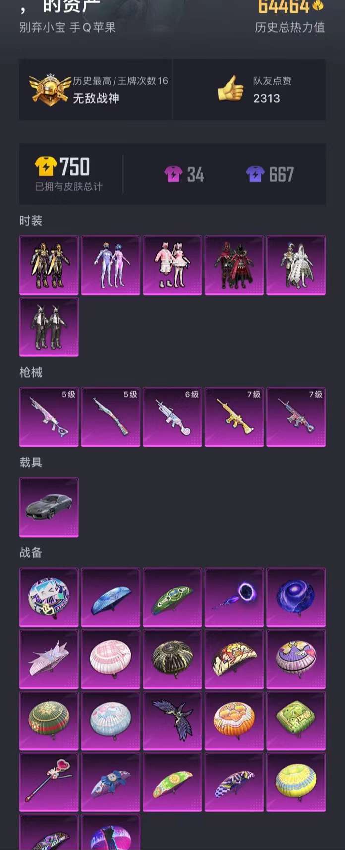 HPCMW3297894和平精英账号详情图2