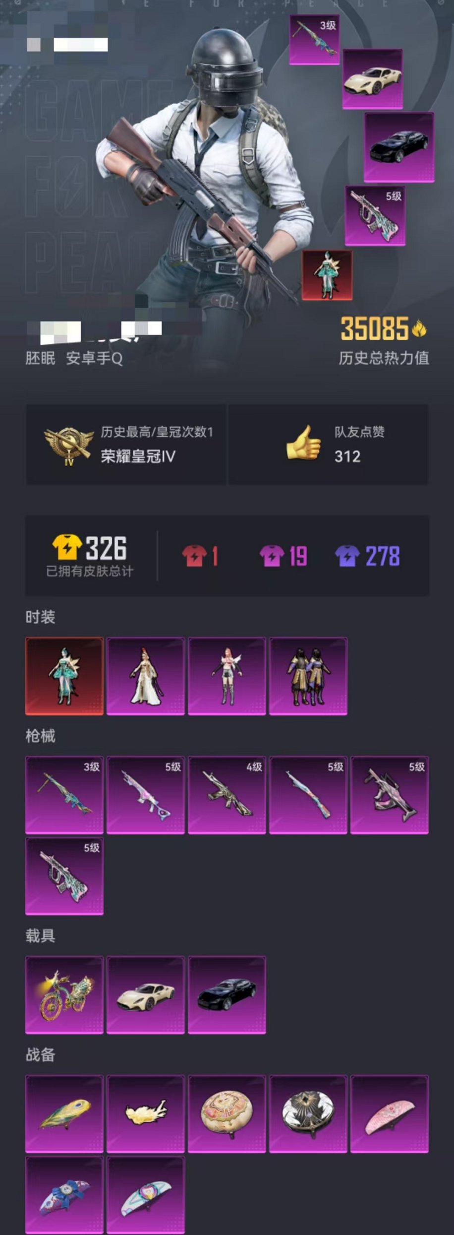 HPCMW3298315和平精英账号详情图33 HPCMW3298315和平精英账号详情图33