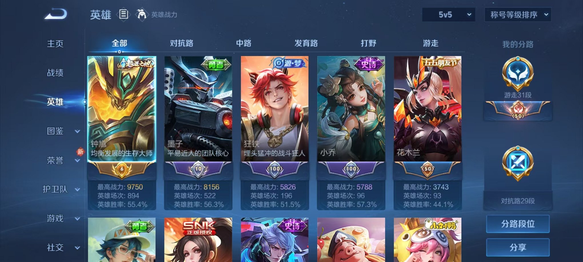 WZCMW3230258王者荣耀账号详情图4
