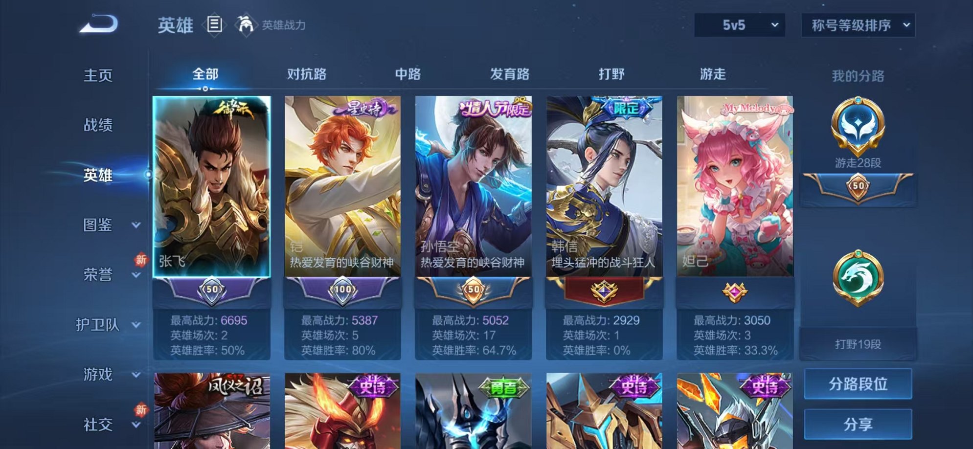 WZCMW3221396王者荣耀账号详情图3
