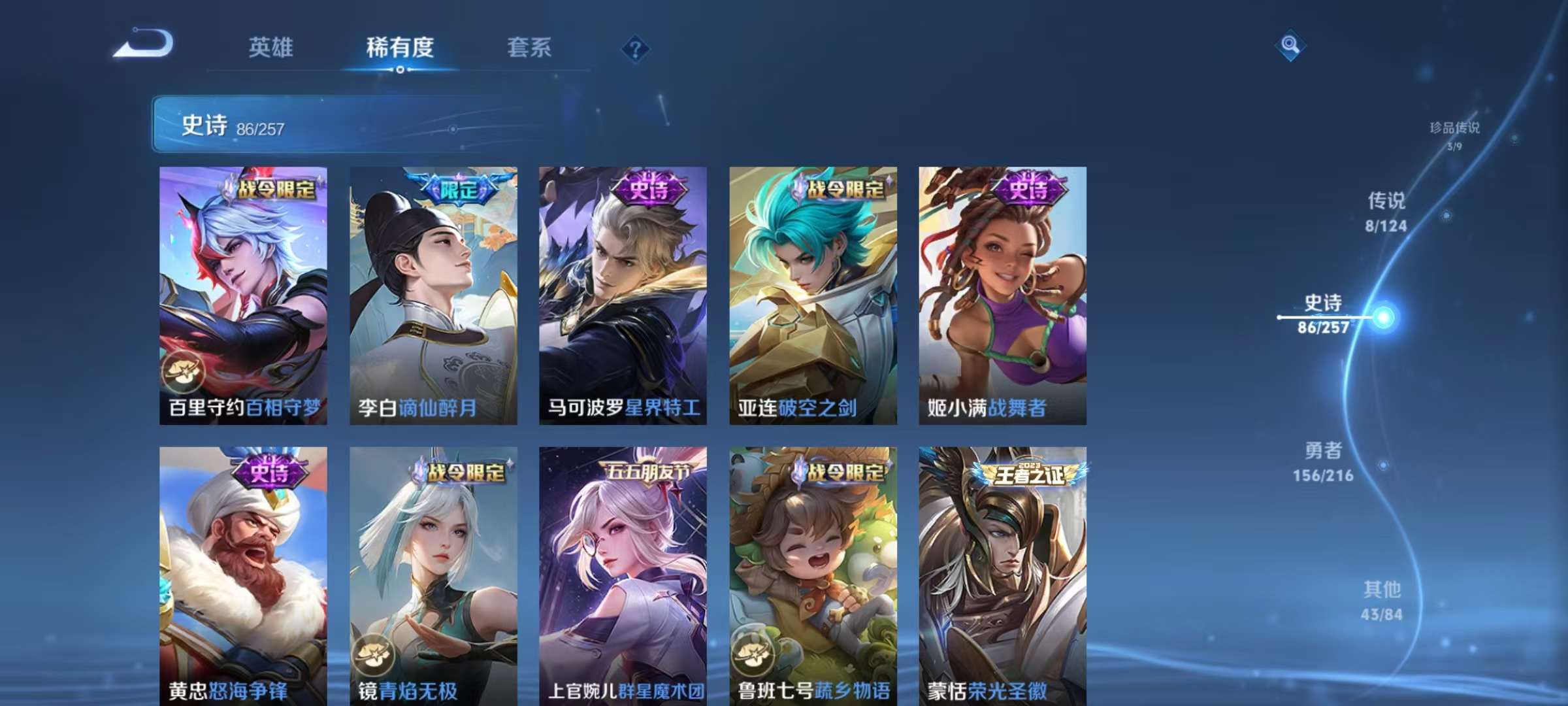 WZCMW3230415王者荣耀账号详情图6