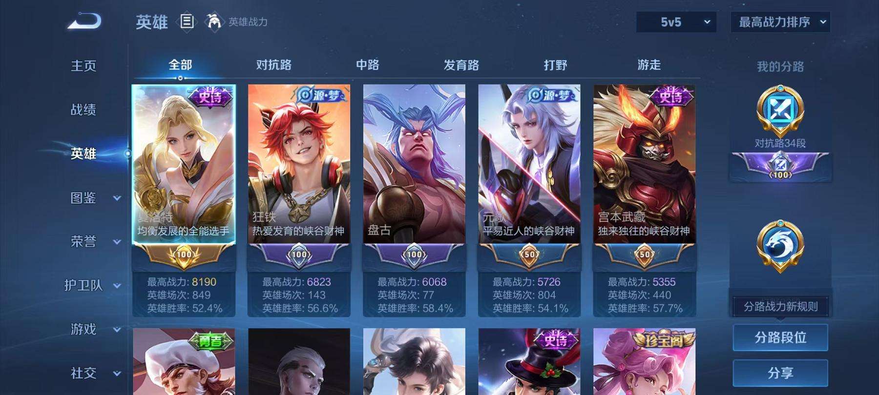 WZCMW3220004王者荣耀账号详情图4