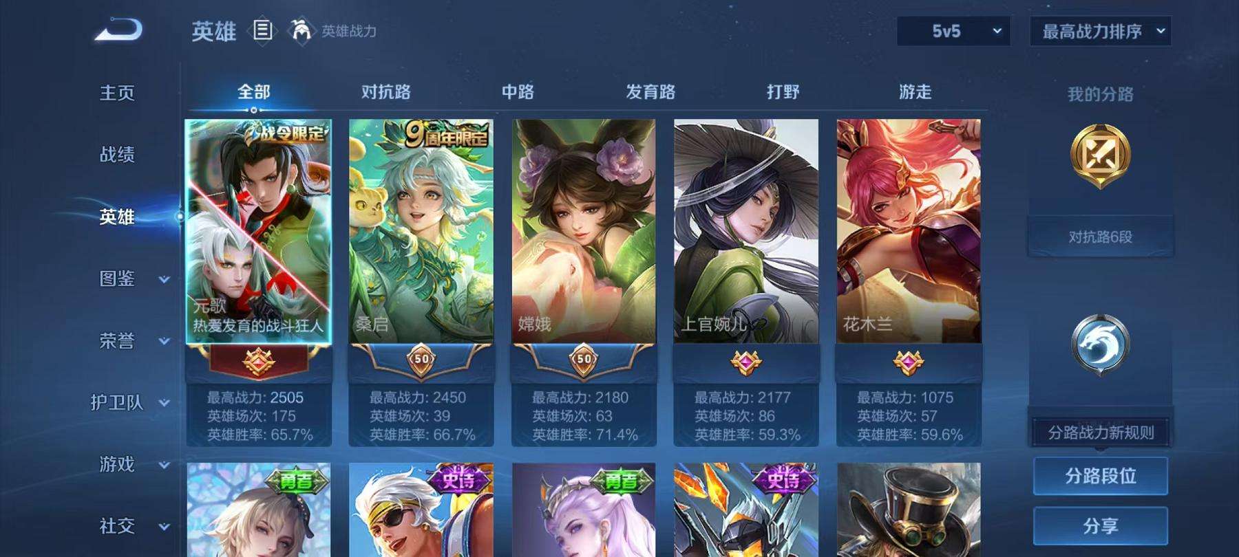 WZCMW3230285王者荣耀账号详情图2