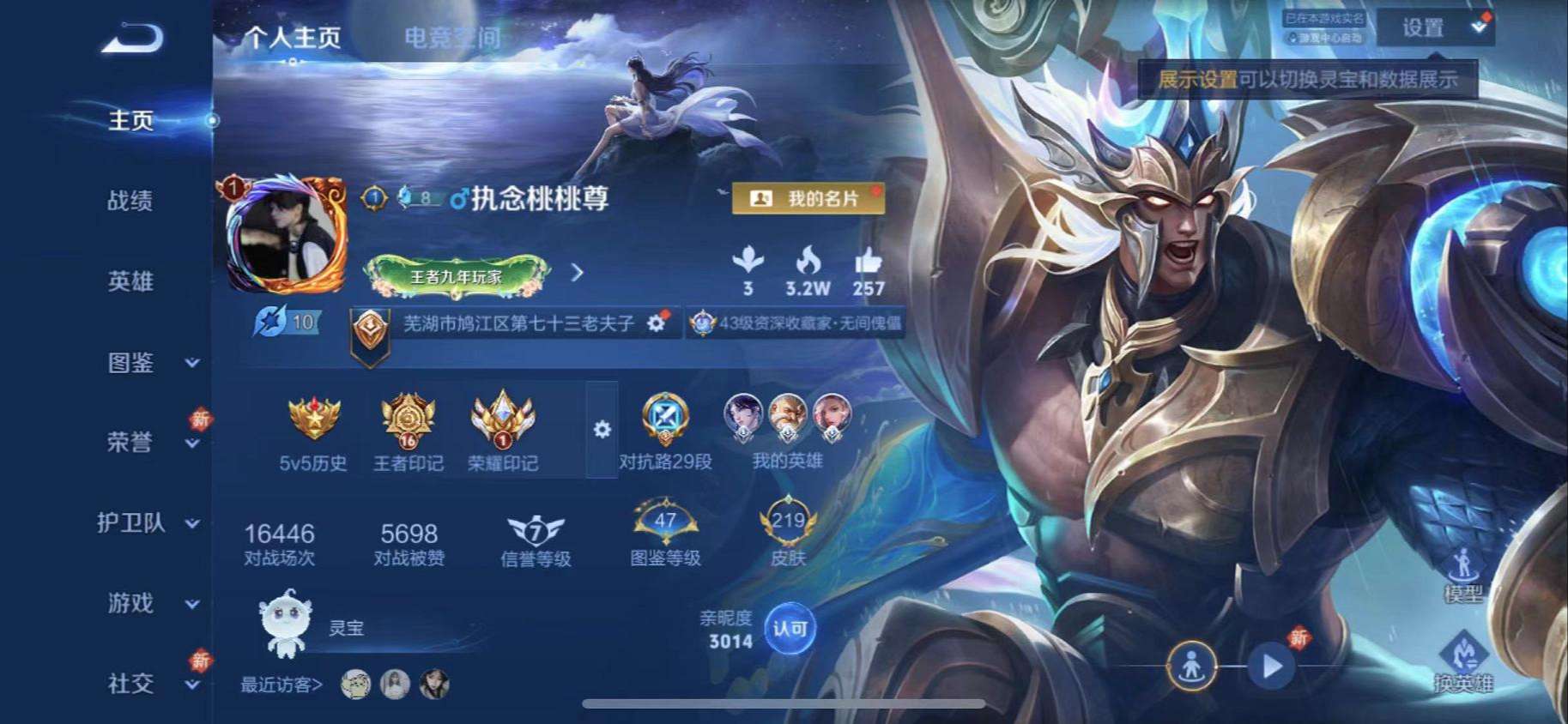 WZCMW3230468王者荣耀账号详情图55