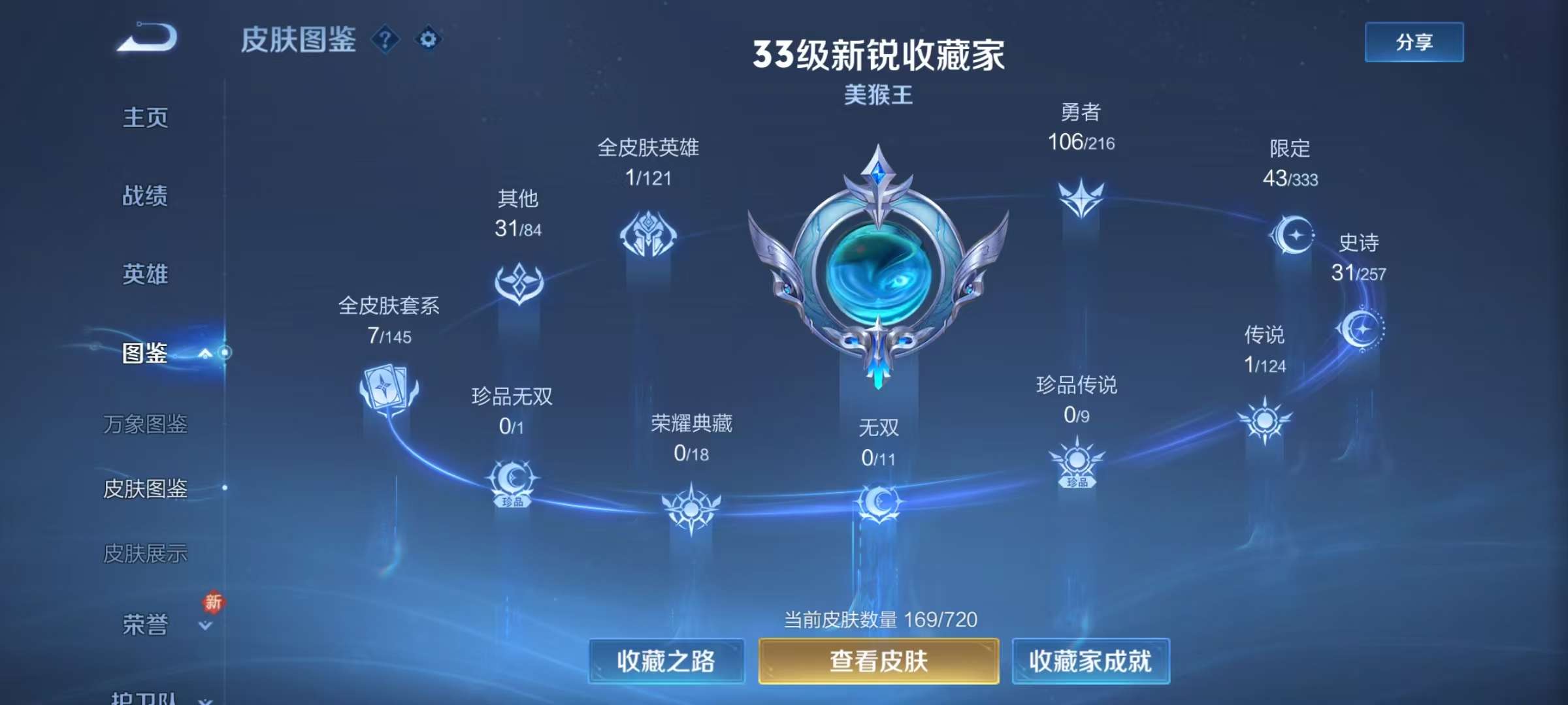 WZCMW3232901王者荣耀账号详情图4