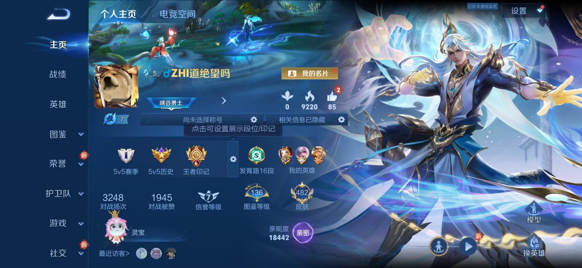 王者荣耀账号安卓QQ125英雄-482皮肤-【9无双482皮肤6水晶1星元5珍品96传说38个性按键秒换绑】安卓QQ-1