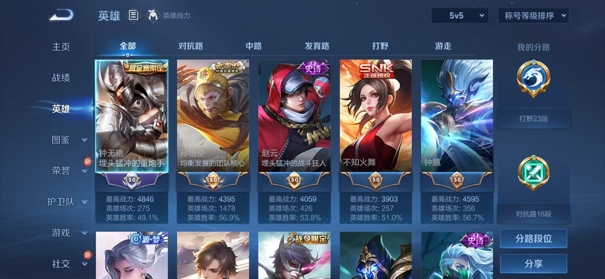 WZCMW3374284王者荣耀账号详情图3