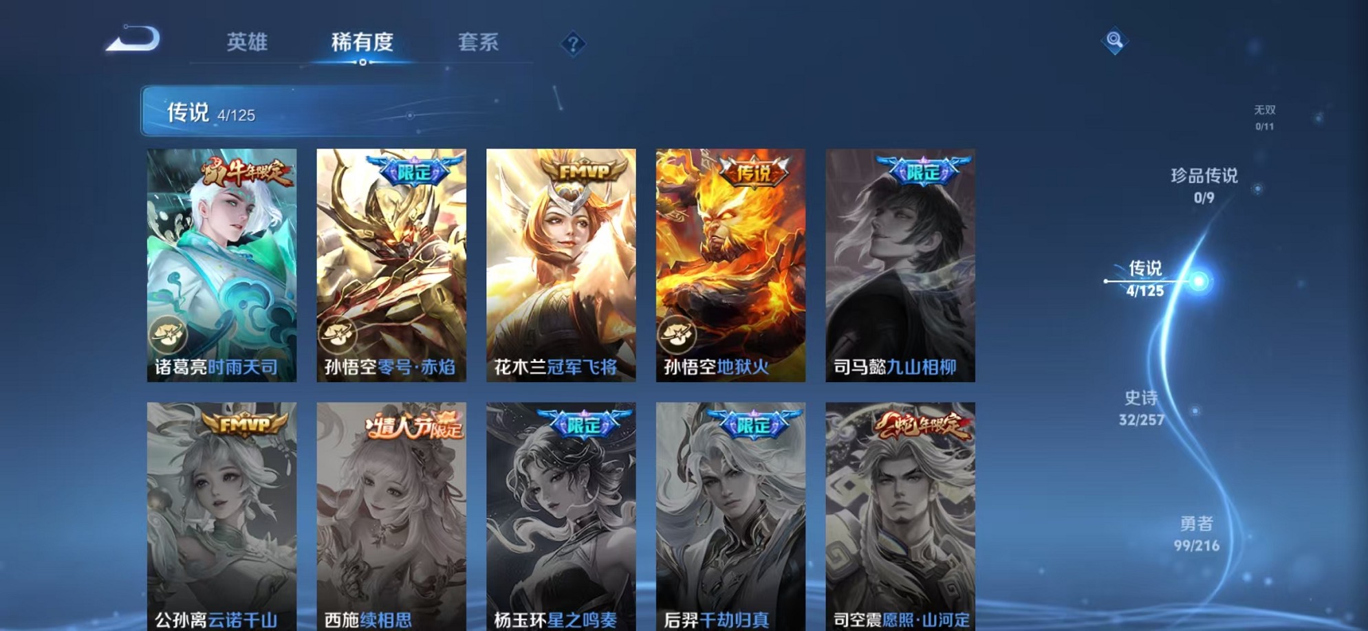 WZCMW3374284王者荣耀账号详情图5