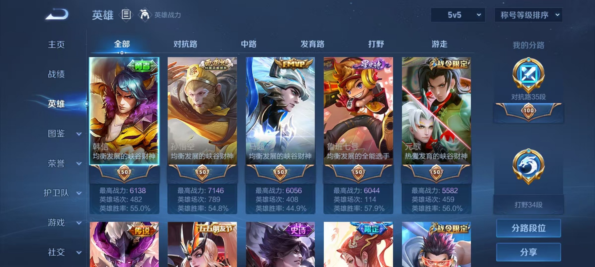 WZCMW3235735王者荣耀账号详情图3