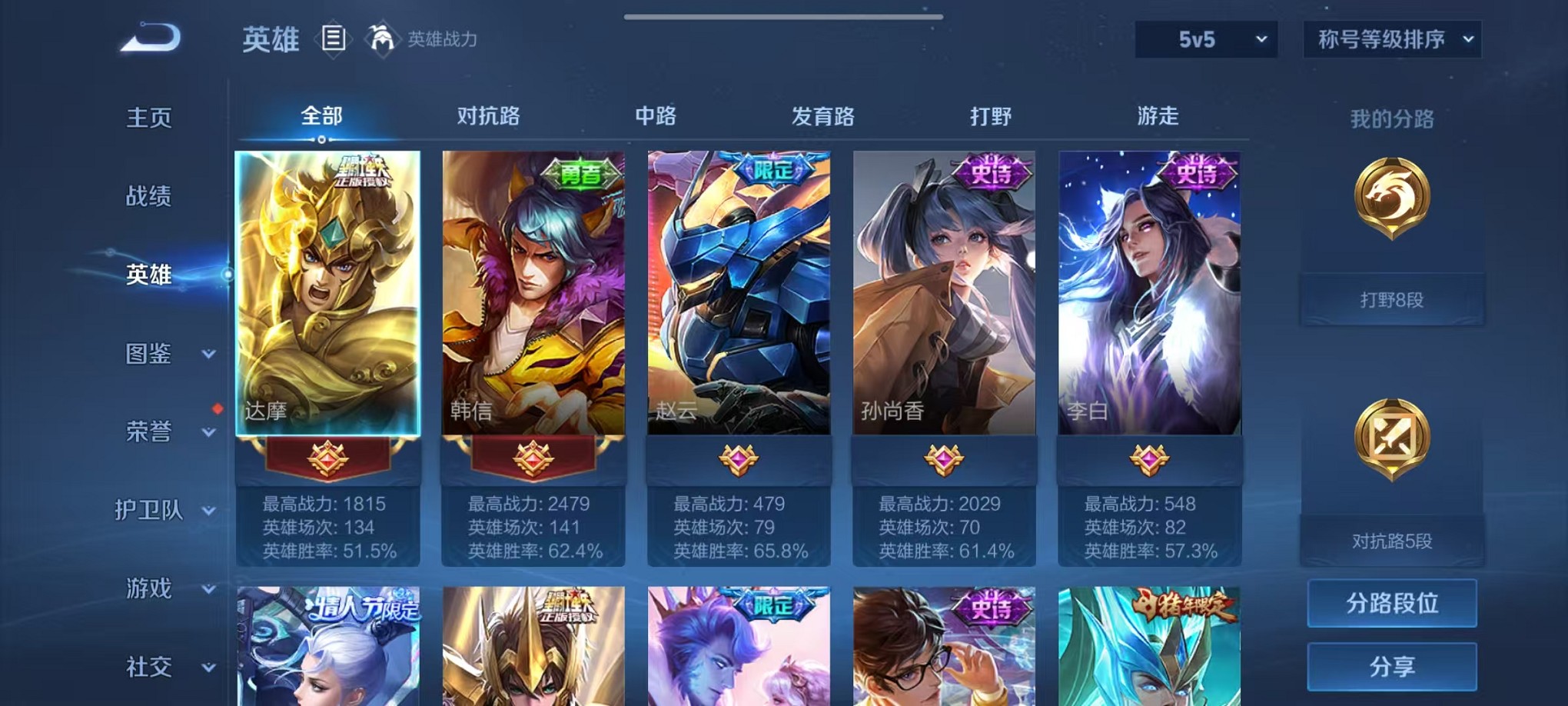 WZCMW3235728王者荣耀账号详情图3