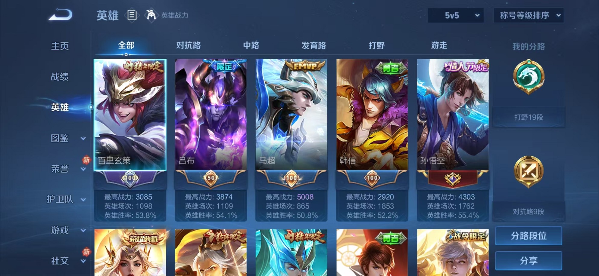 WZCMW3239165王者荣耀账号详情图3