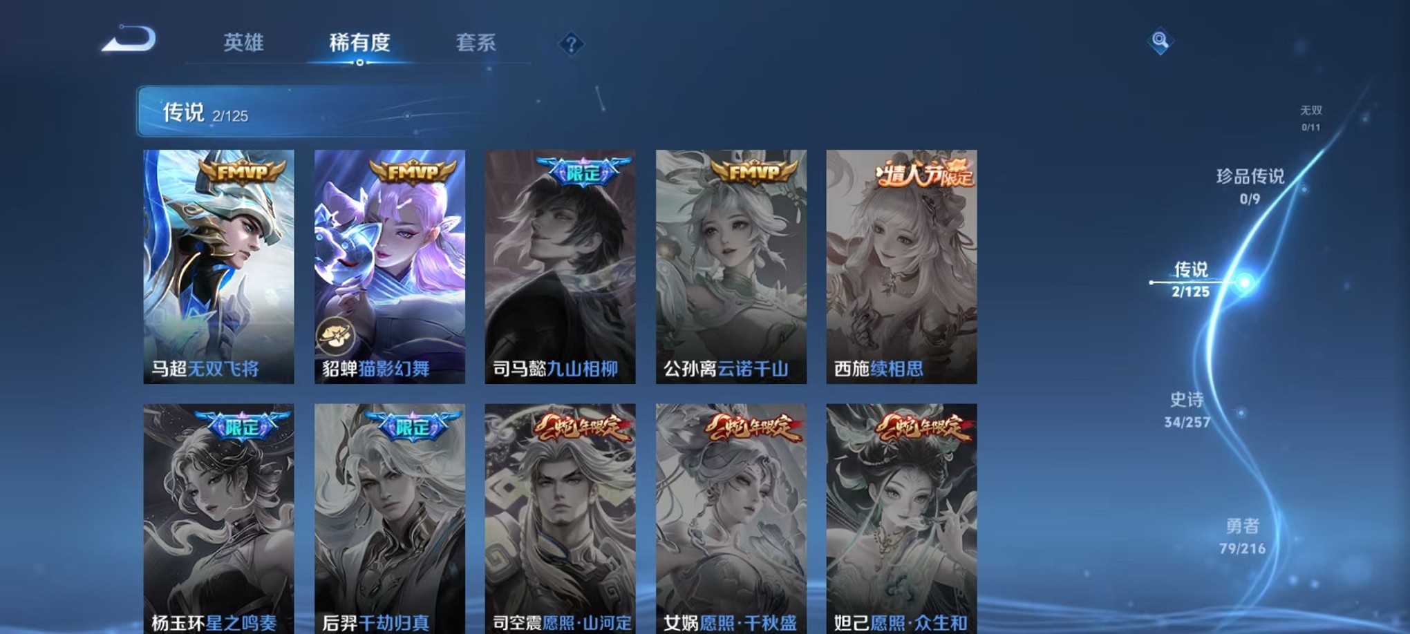 WZCMW3242608王者荣耀账号详情图5