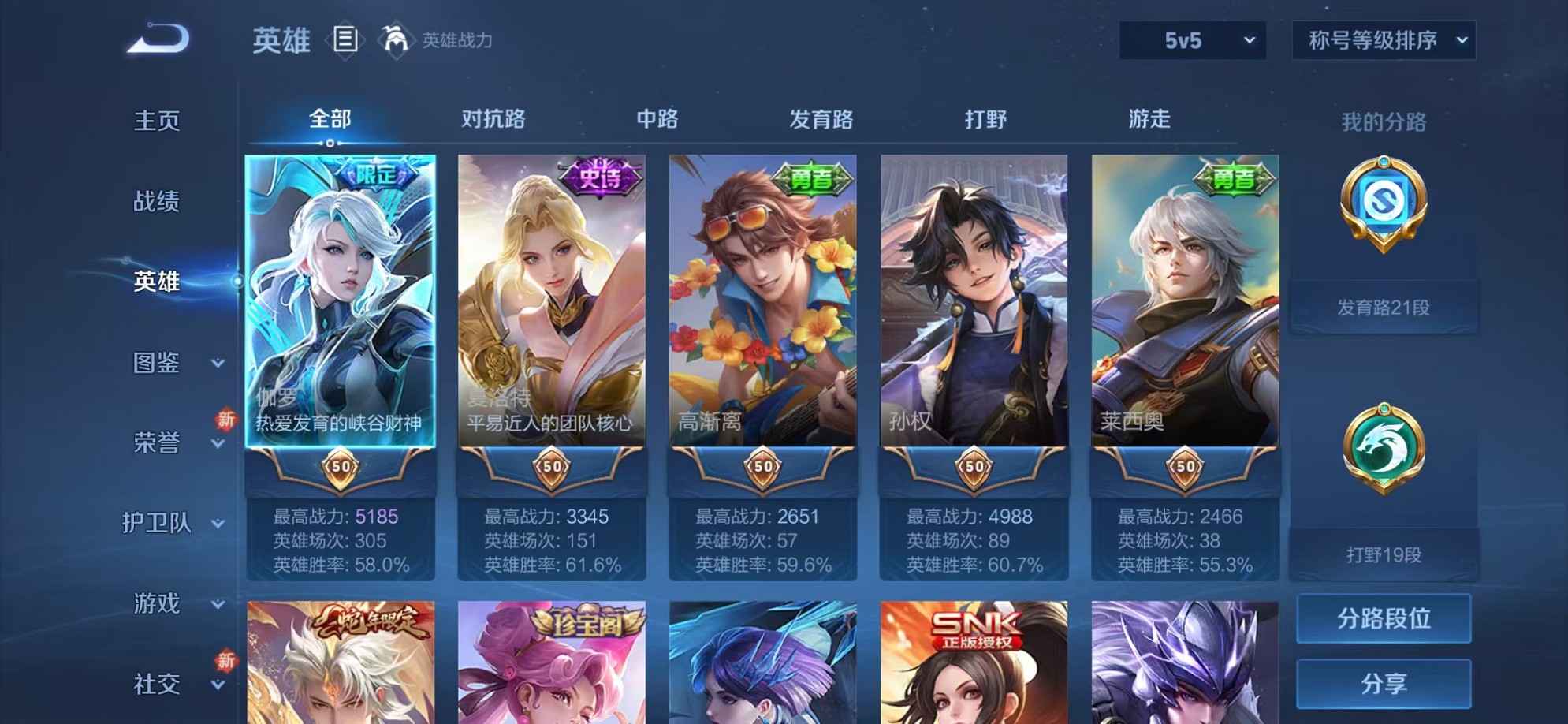 WZCMW3242592王者荣耀账号详情图4