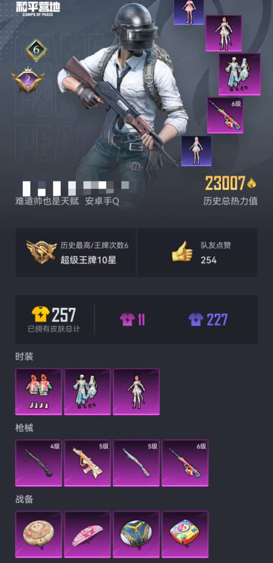 HPCMW3310903和平精英账号详情图12 HPCMW3310903和平精英账号详情图12