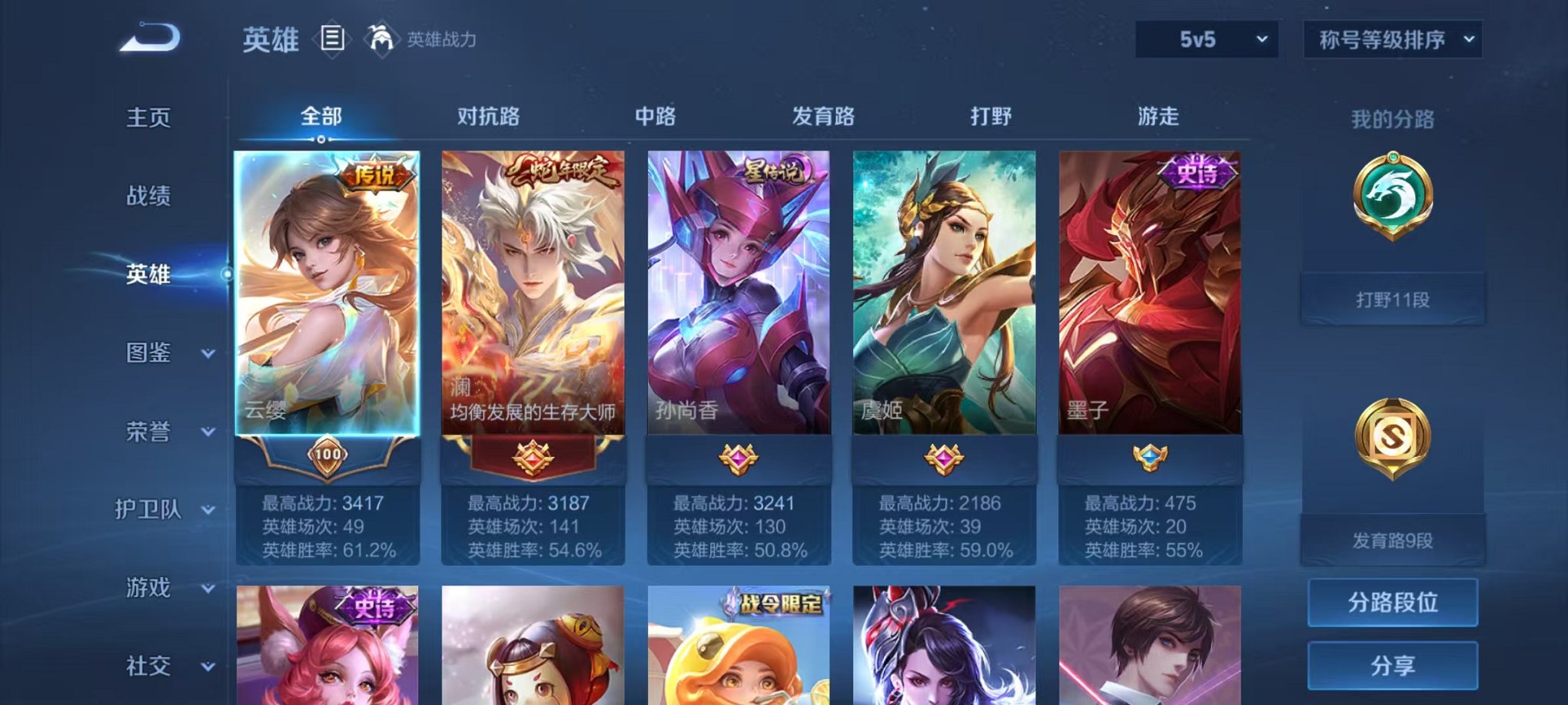 WZCMW3246889王者荣耀账号详情图2