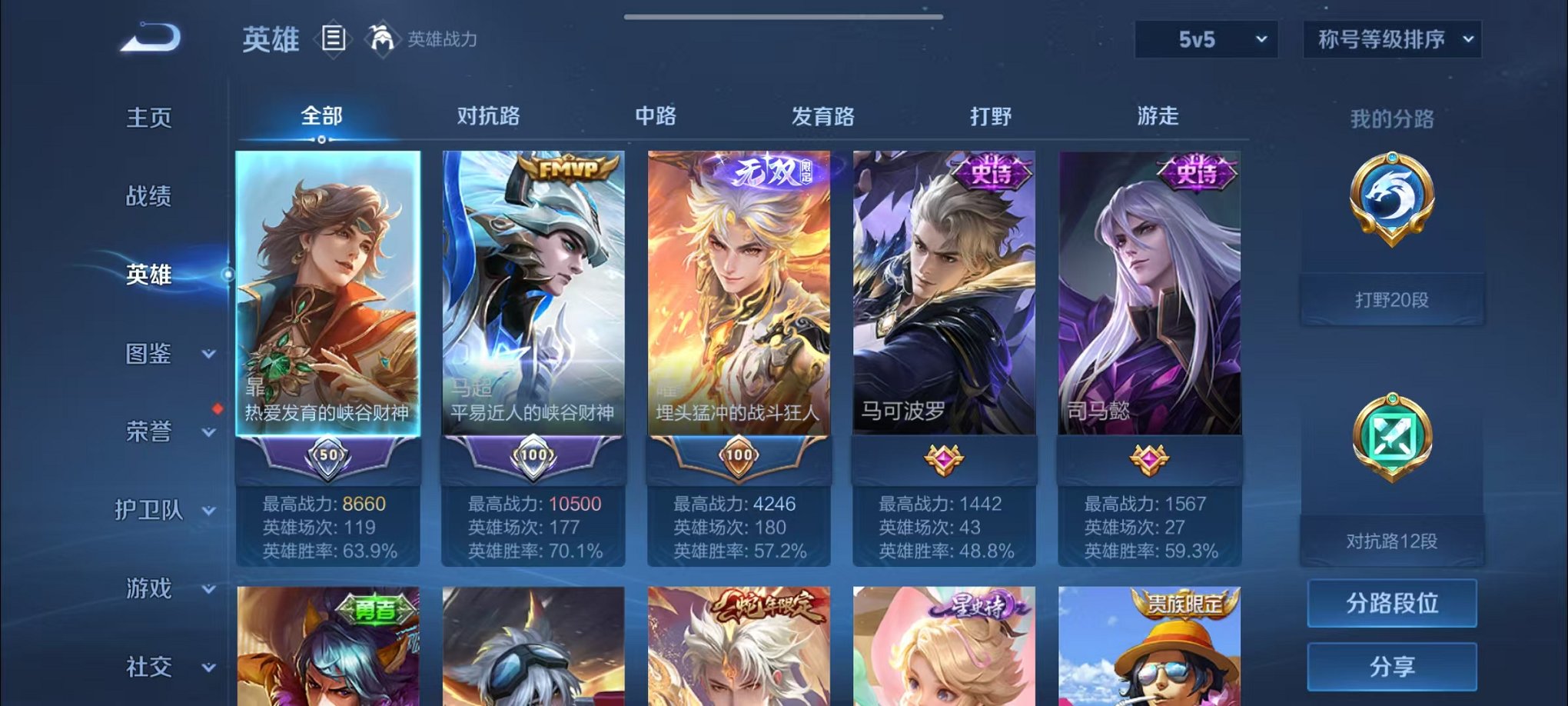 WZCMW3246860王者荣耀账号详情图2