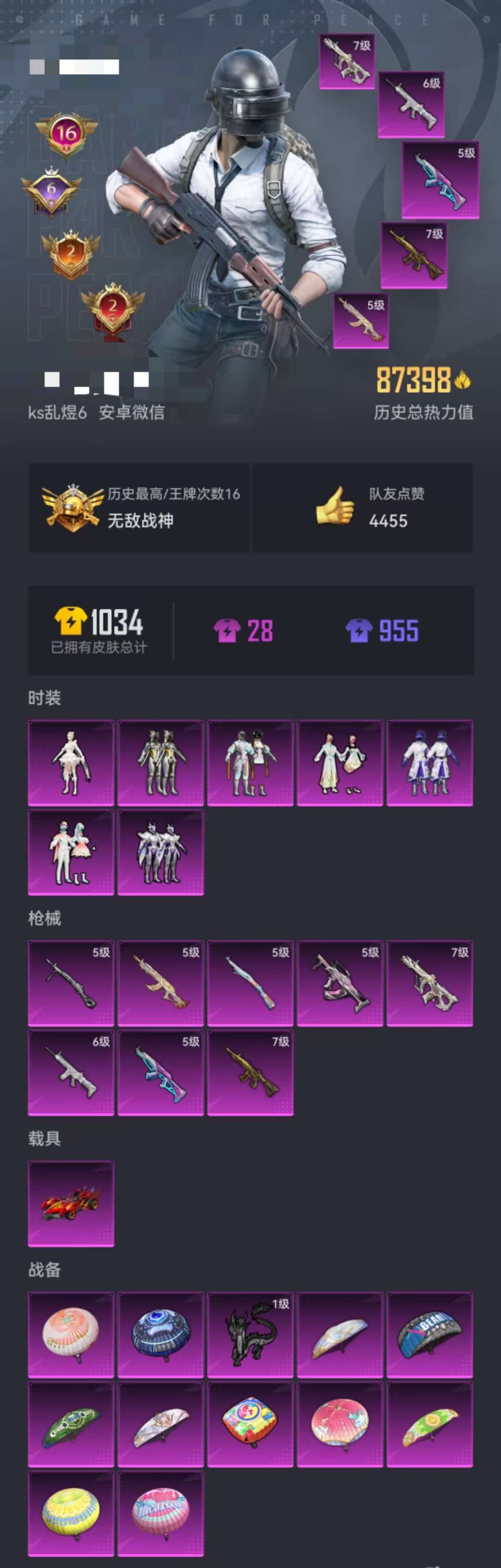 HPCMW3314071和平精英账号详情图34 HPCMW3314071和平精英账号详情图34