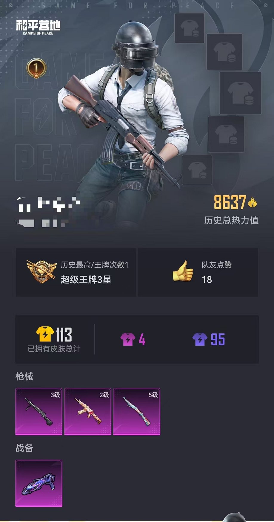 HPCMW3316014和平精英账号详情图20 HPCMW3316014和平精英账号详情图20