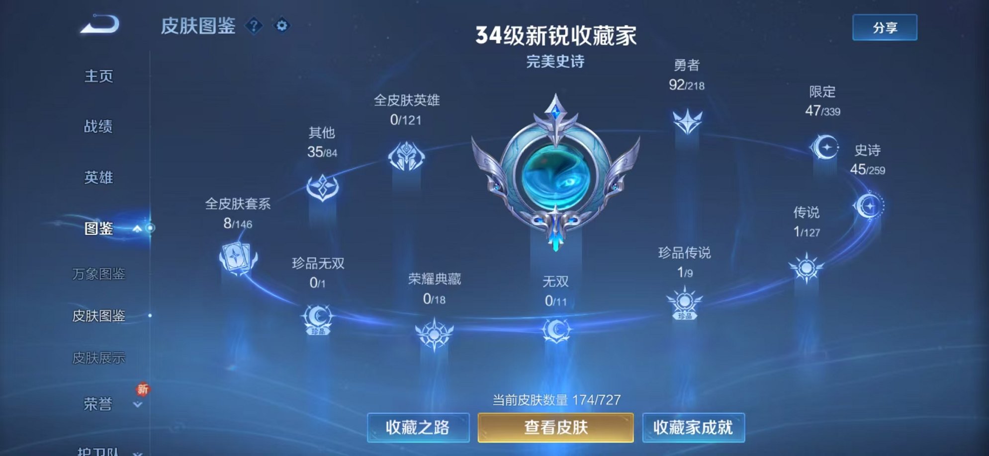 WZCMW3254789王者荣耀账号详情图3 WZCMW3254789王者荣耀账号详情图3