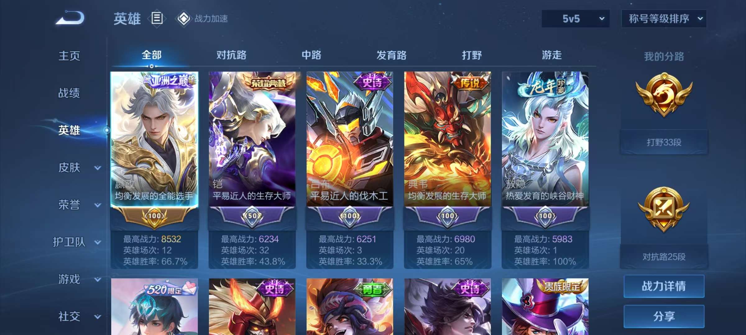 WZCMW3322611王者荣耀账号详情图4