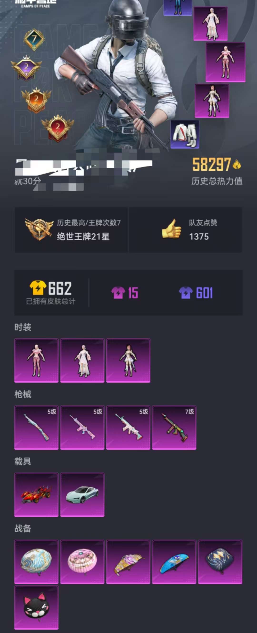 HPCMW3320324和平精英账号详情图18 HPCMW3320324和平精英账号详情图18