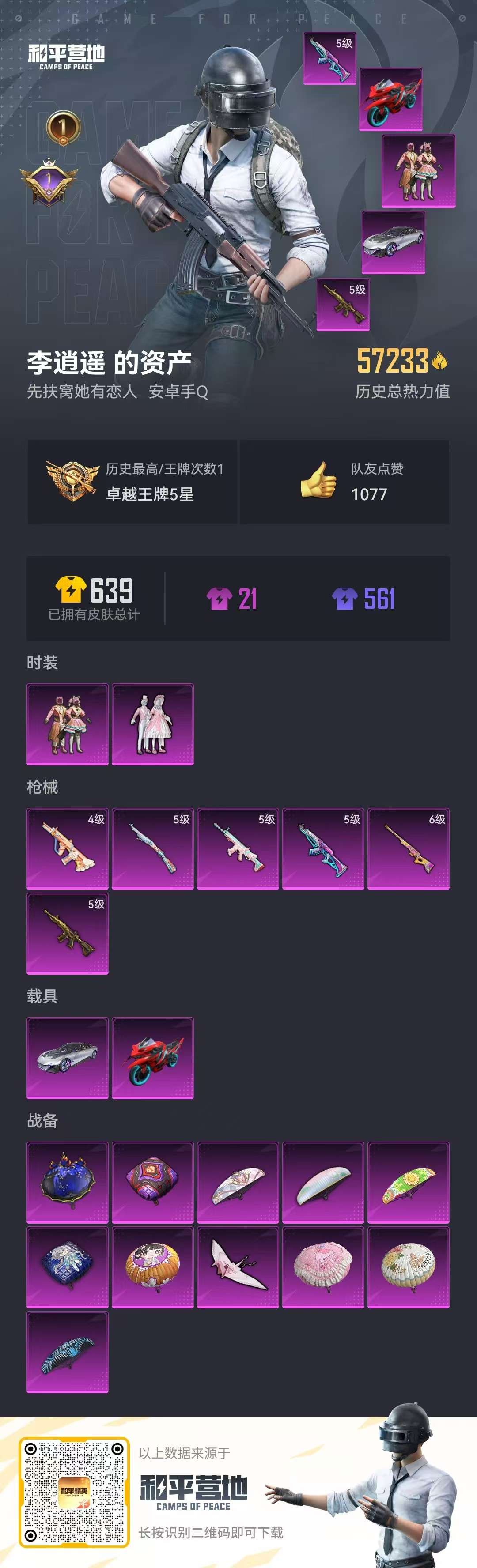 HPCMW3313126和平精英账号详情图7 HPCMW3313126和平精英账号详情图7