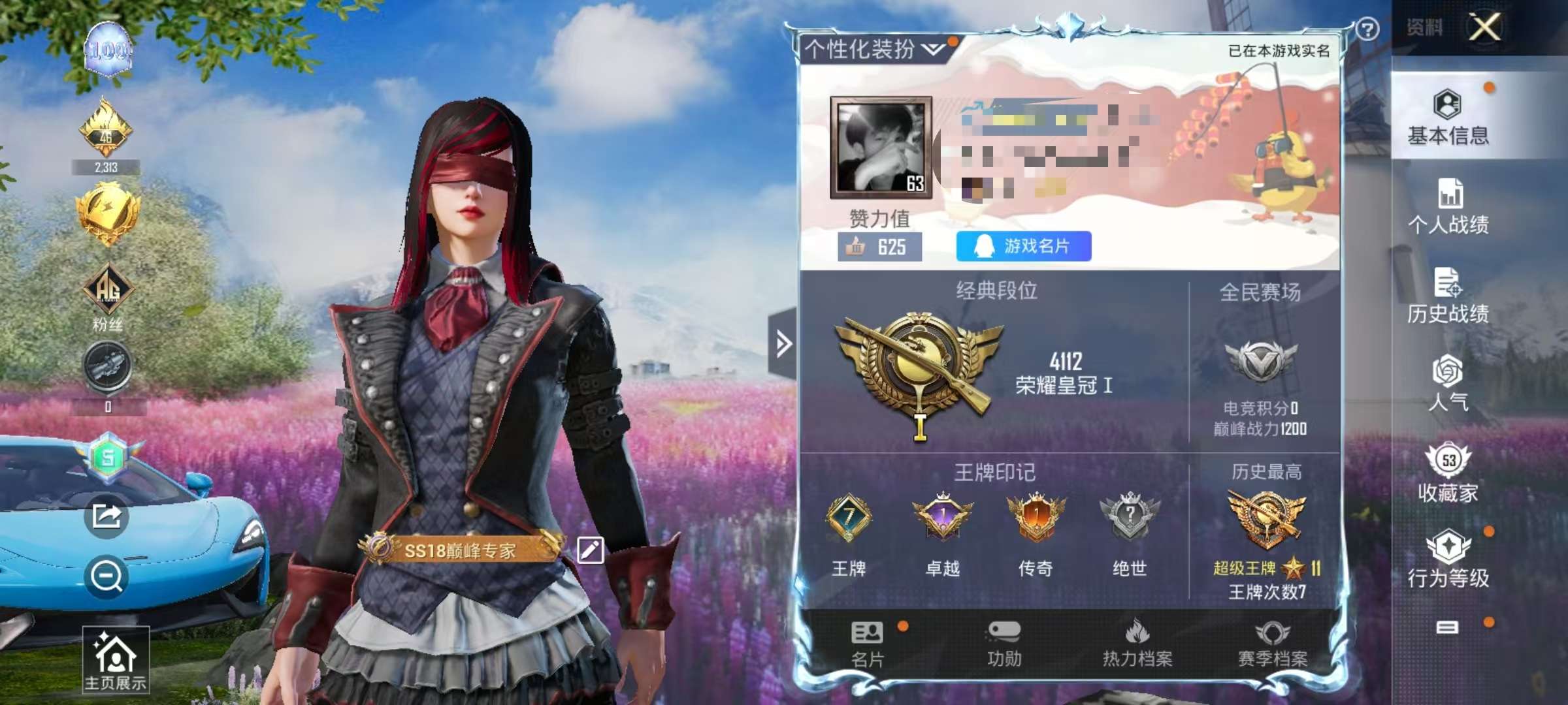 HPCMW3313476和平精英账号详情图2 HPCMW3313476和平精英账号详情图2