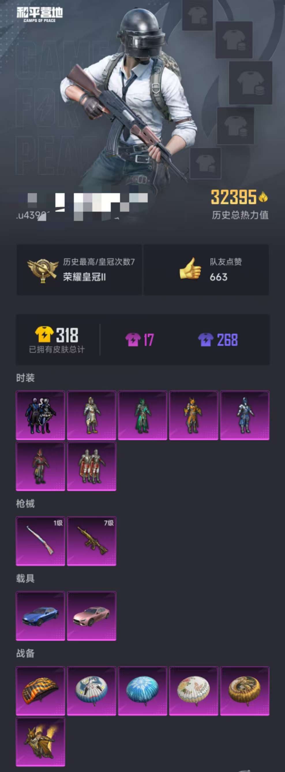 HPCMW3329697和平精英账号详情图16