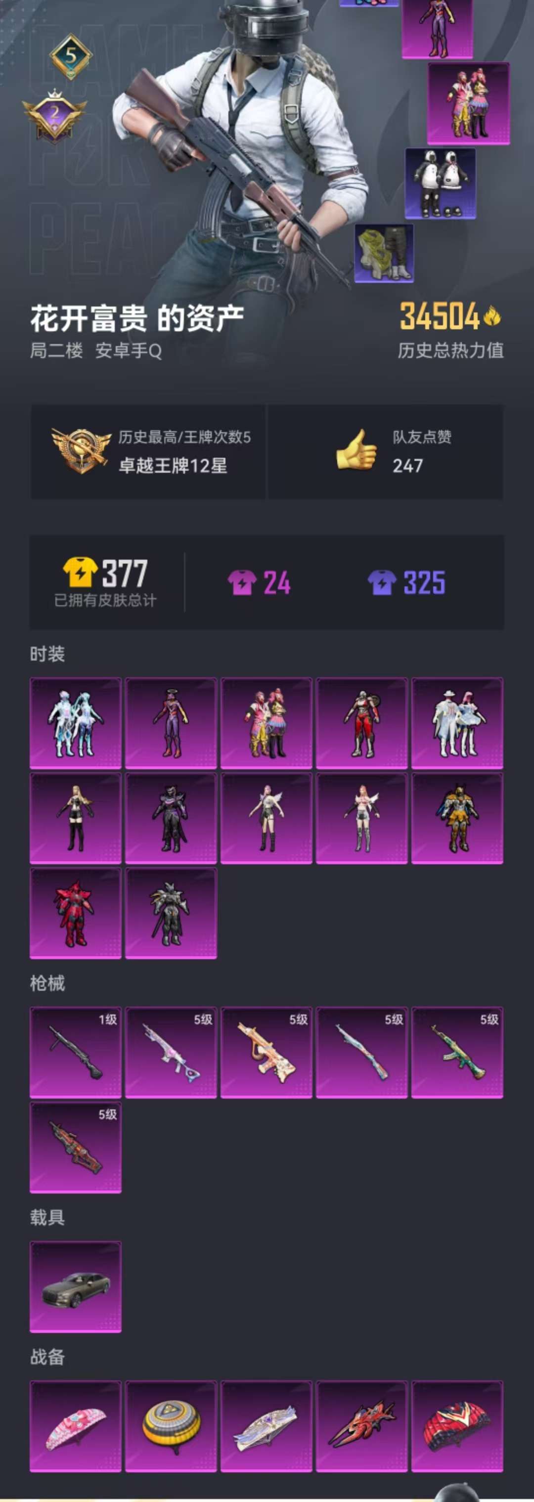 HPCMW3314217和平精英账号详情图37 HPCMW3314217和平精英账号详情图37