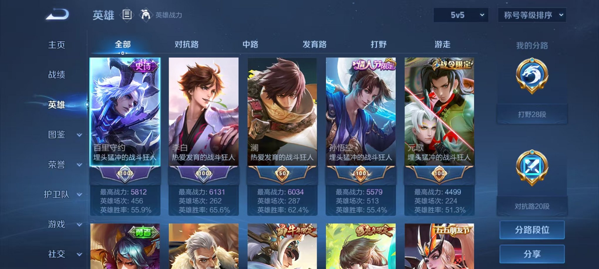 WZCMW3263177王者荣耀账号详情图2