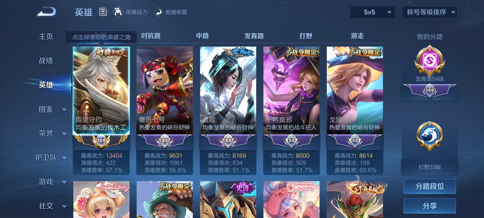 WZCMW3263172王者荣耀账号详情图2