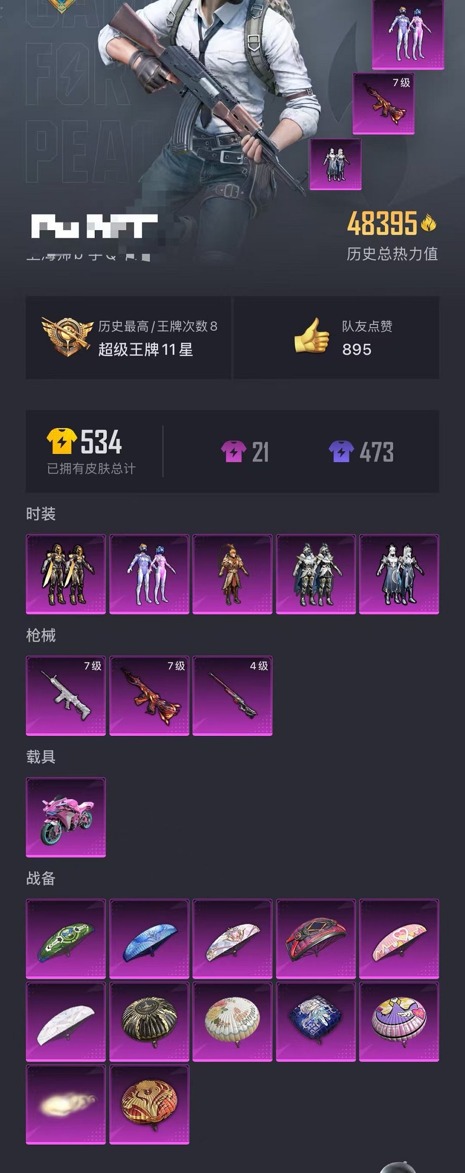 HPCMW3322594和平精英账号详情图19 HPCMW3322594和平精英账号详情图19
