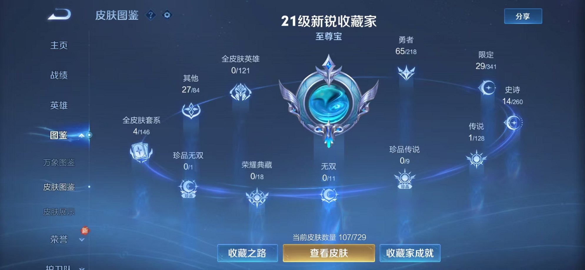 WZCMW3373325王者荣耀账号详情图3