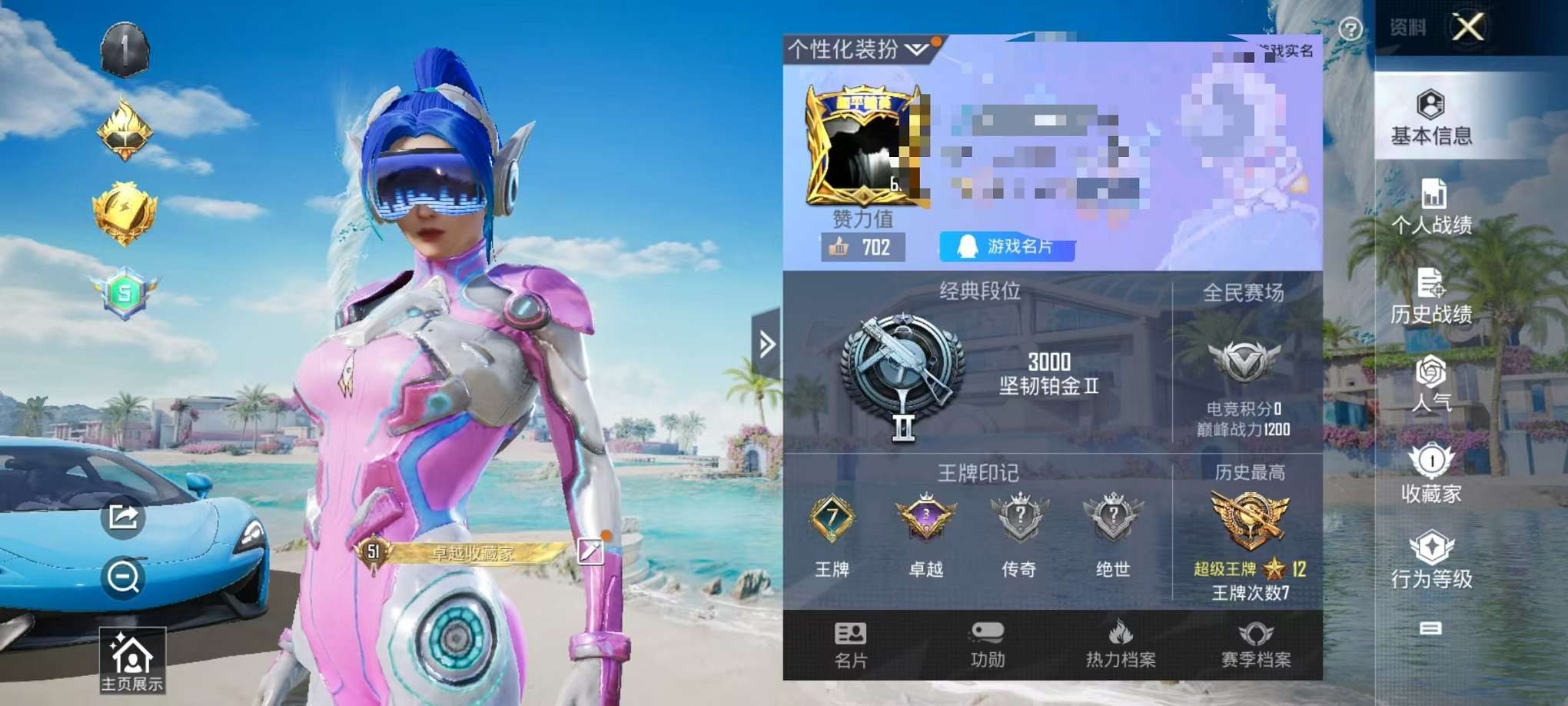 HPCMW3325366和平精英账号详情图2