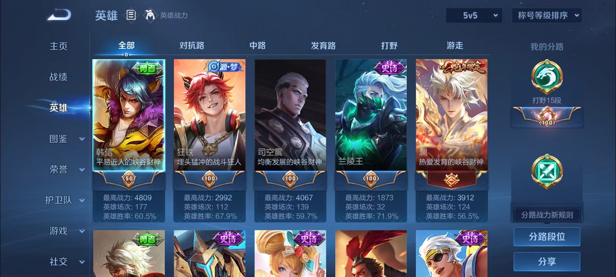 WZCMW3269819王者荣耀账号详情图2
