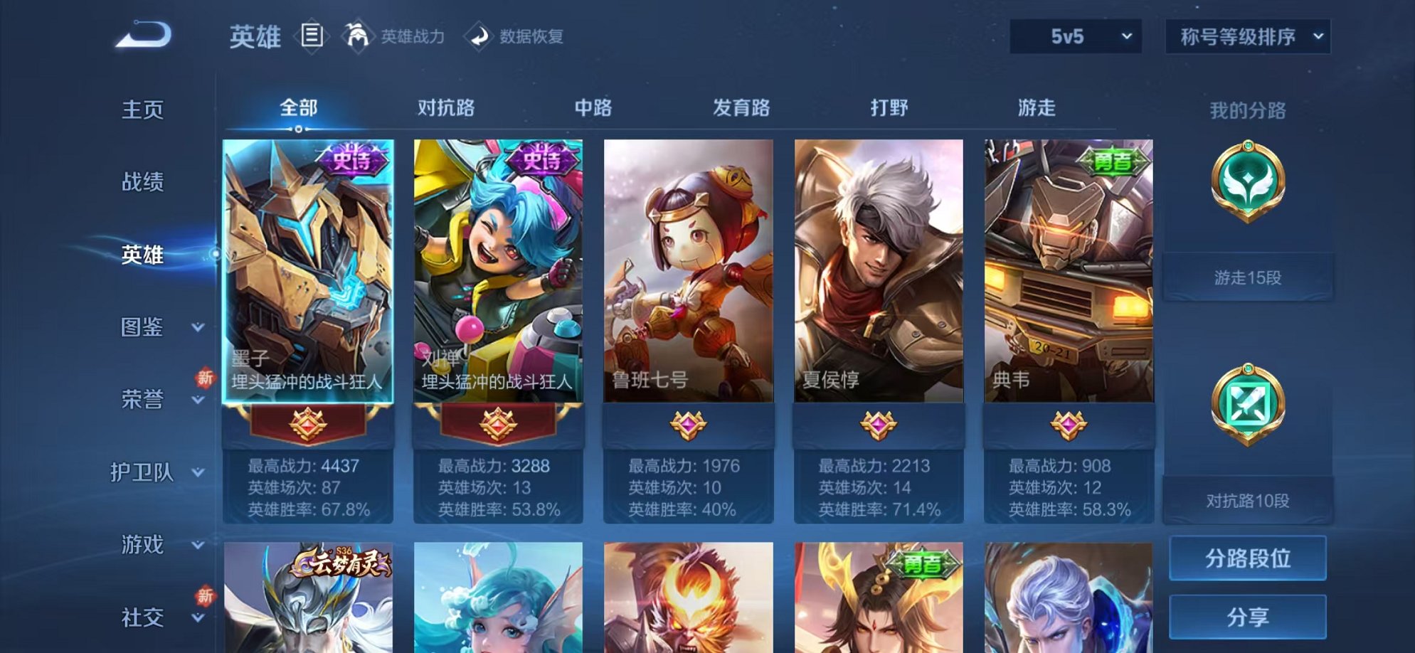 WZCMW3269818王者荣耀账号详情图2