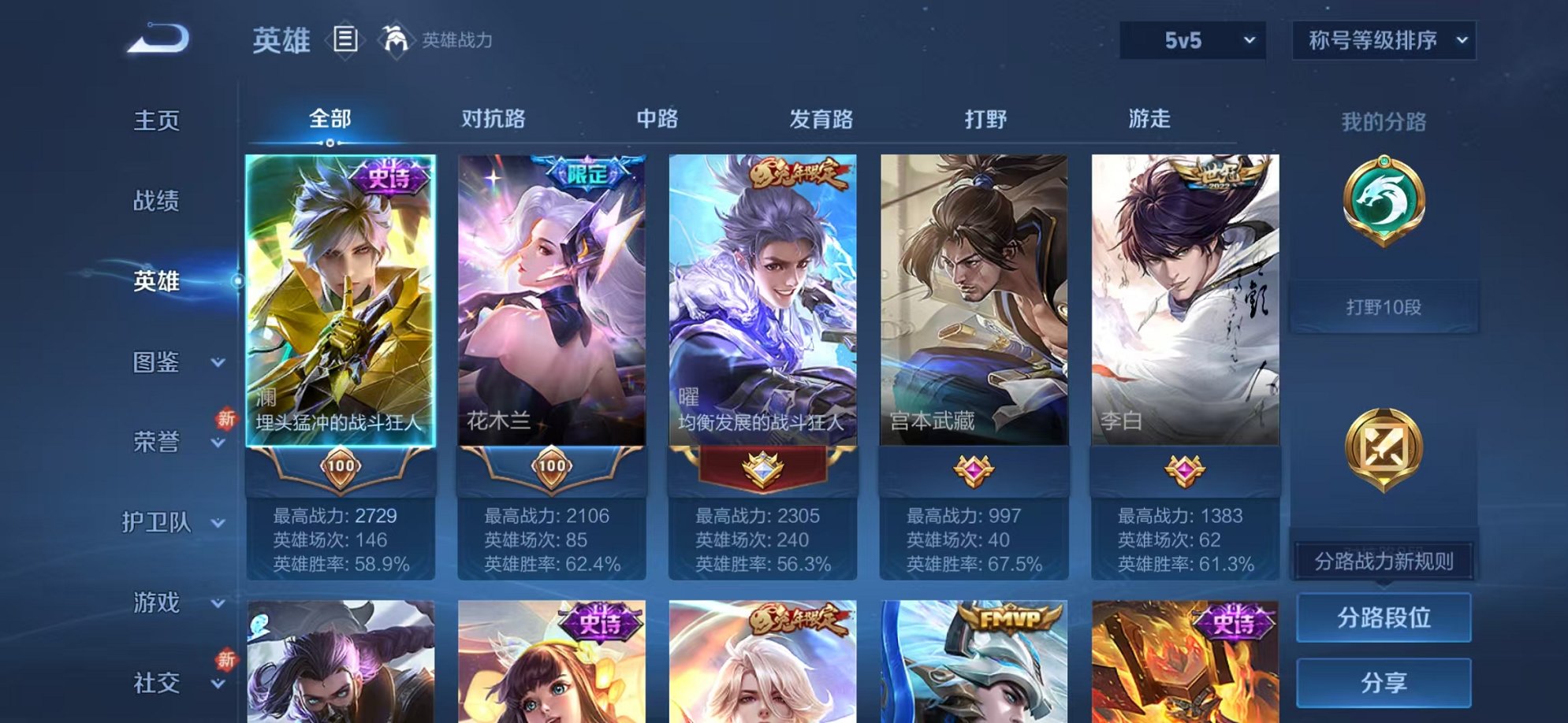WZCMW3270967王者荣耀账号详情图2