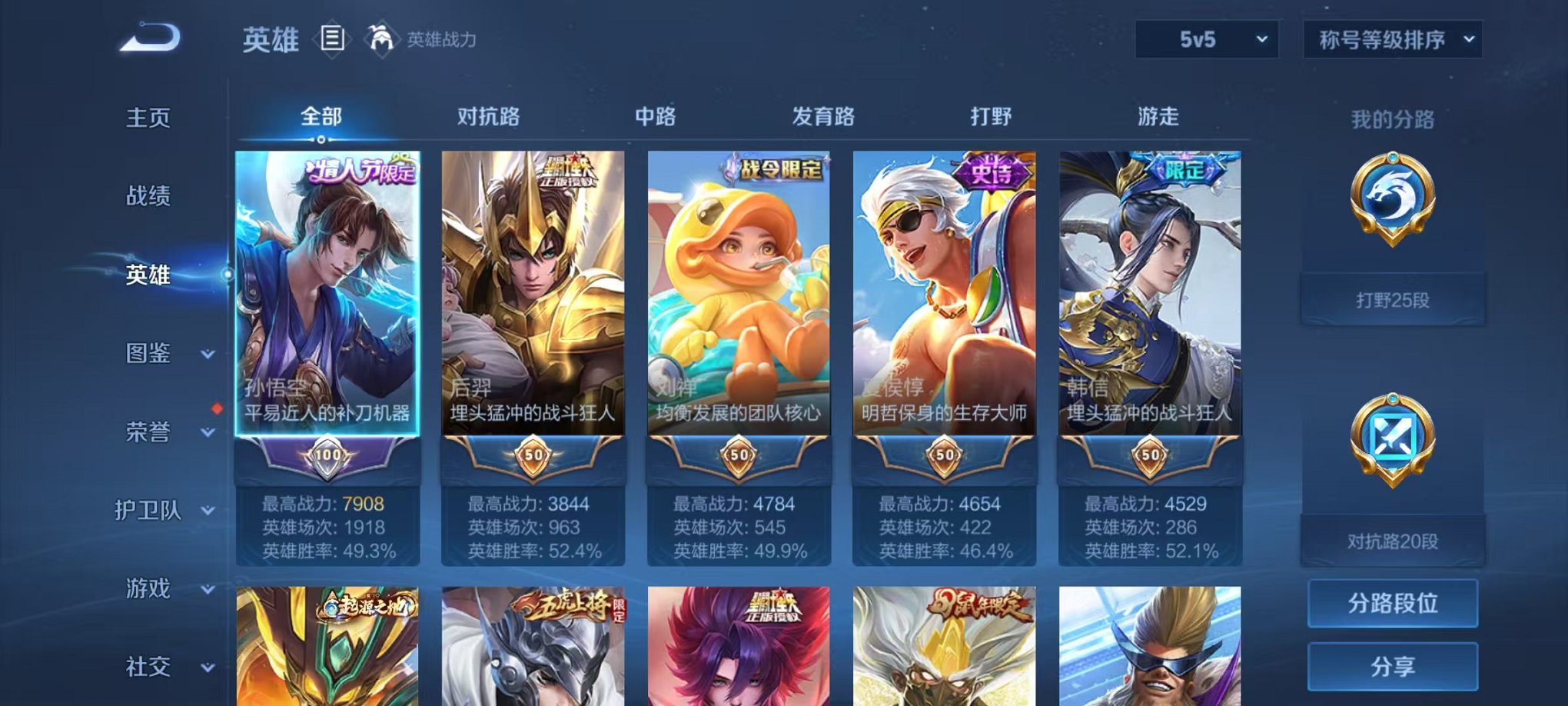 WZCMW3275925王者荣耀账号详情图2