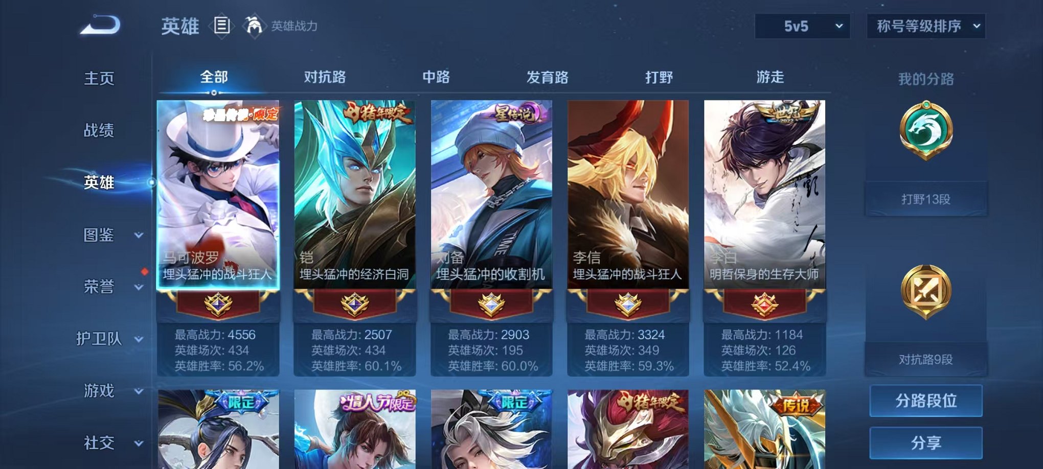 WZCMW3275921王者荣耀账号详情图2