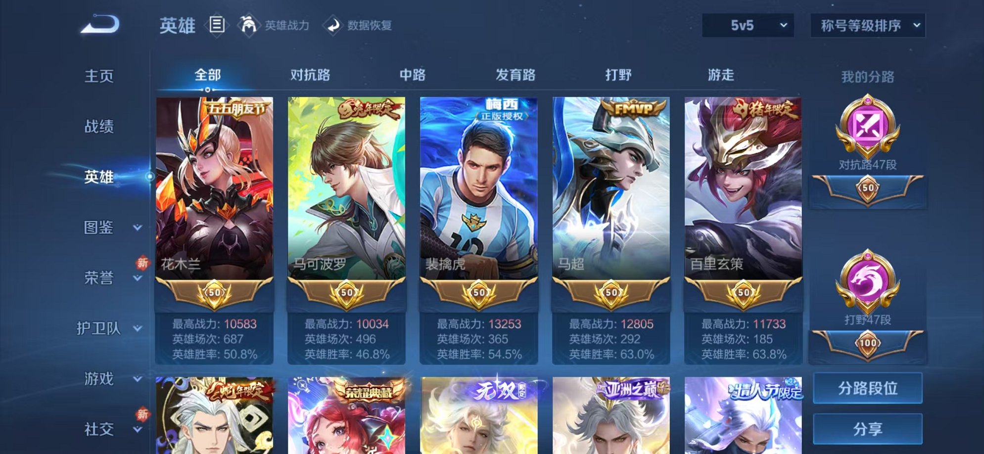 WZCMW3280005王者荣耀账号详情图2