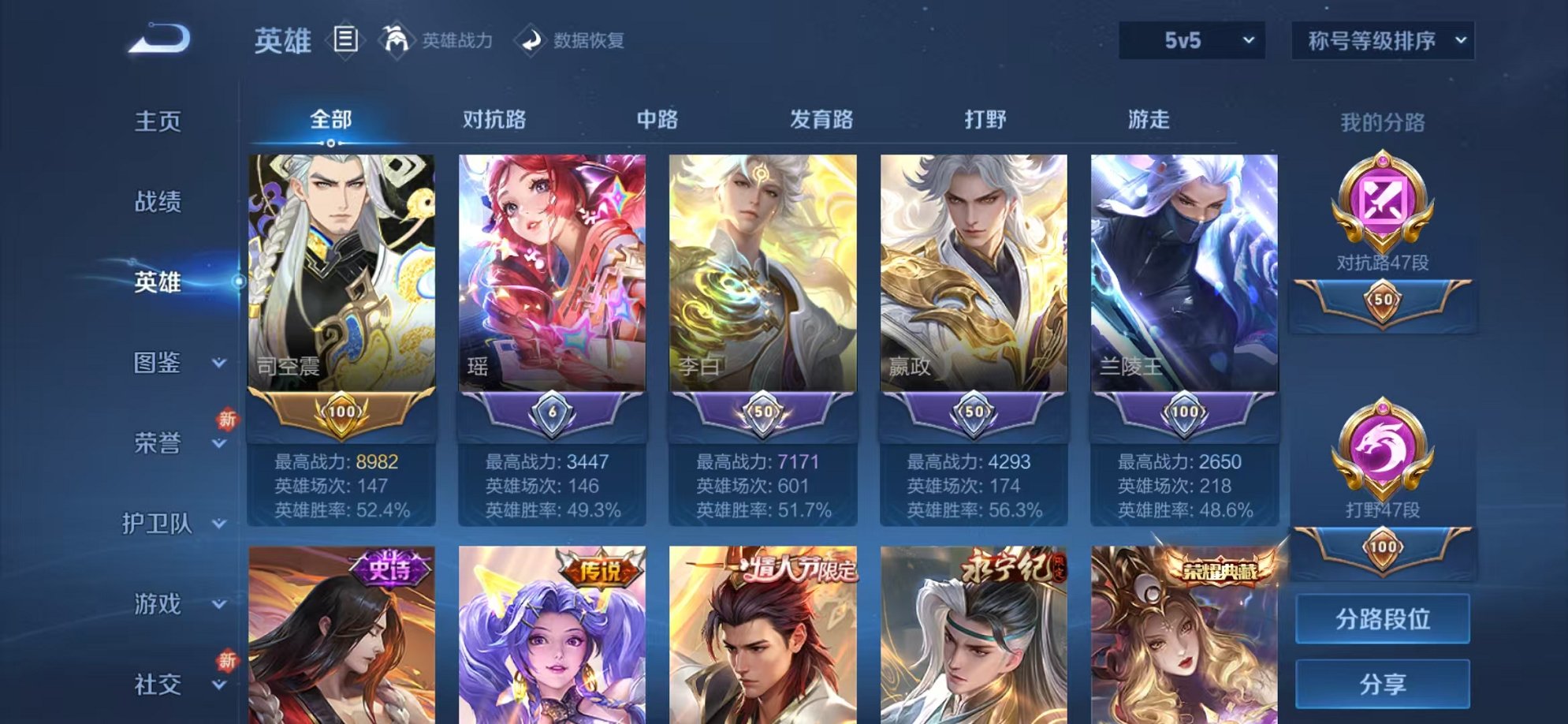 WZCMW3280005王者荣耀账号详情图3