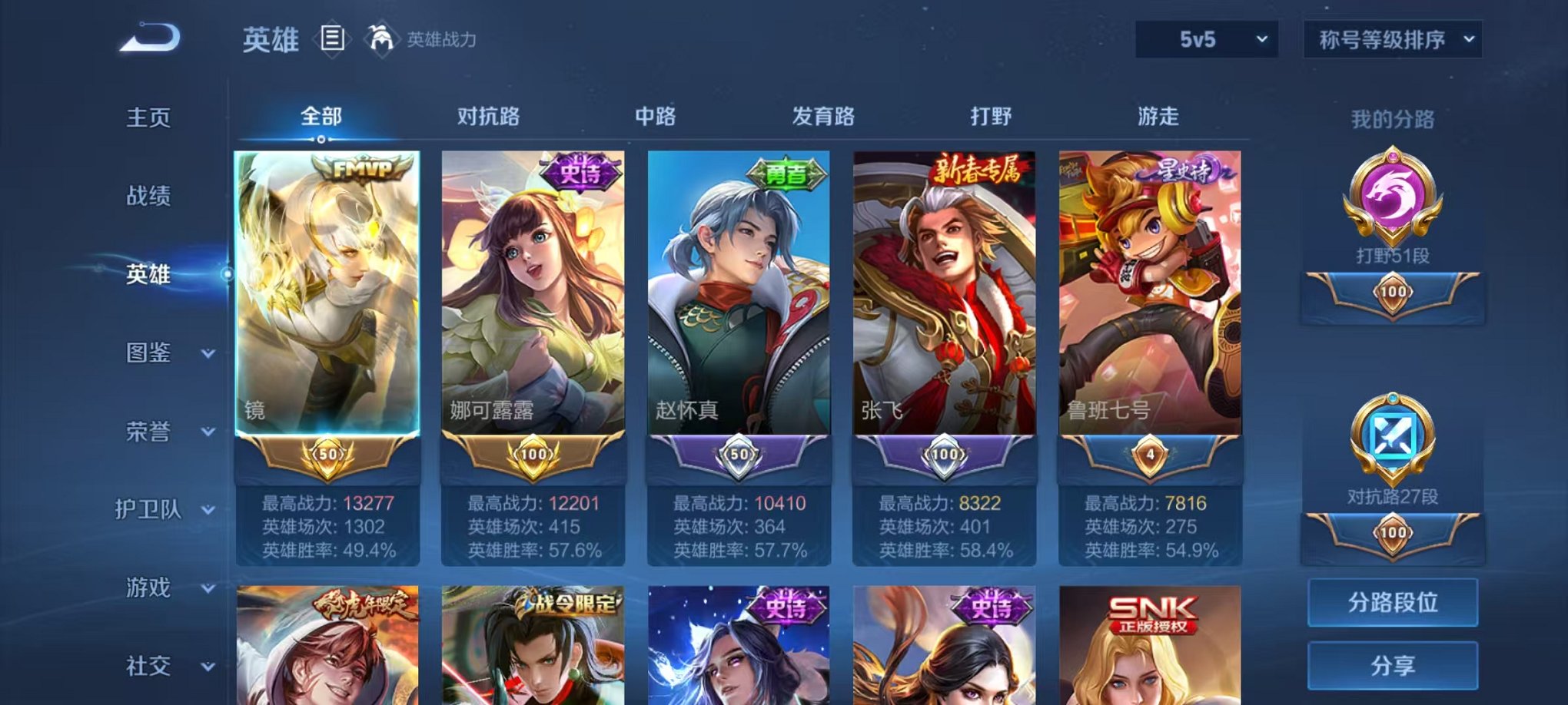 WZCMW3279989王者荣耀账号详情图2