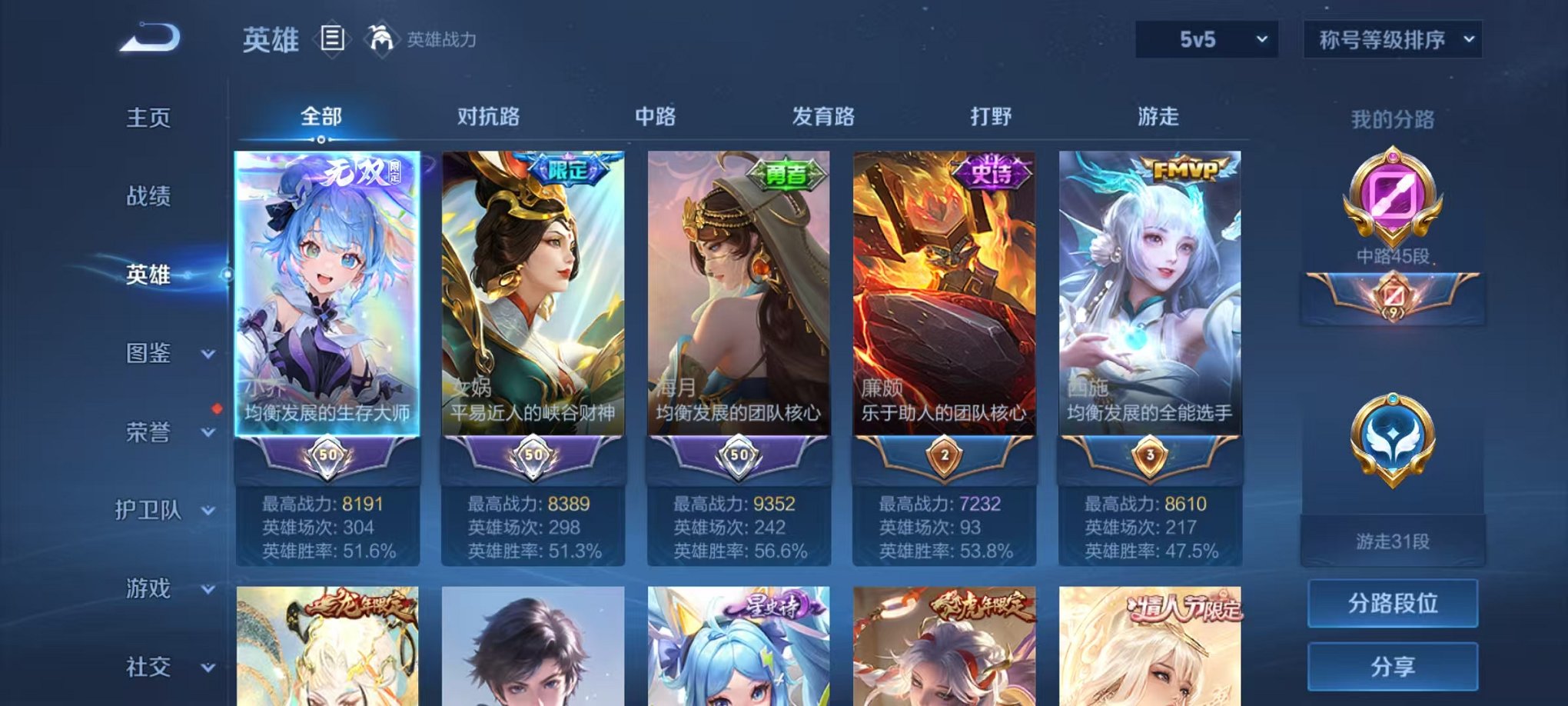WZCMW3288063王者荣耀账号详情图3