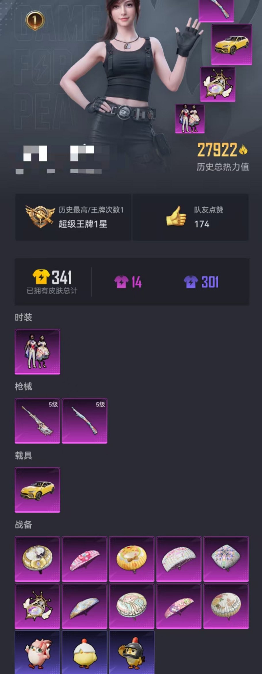 HPCMW3337273和平精英账号详情图14