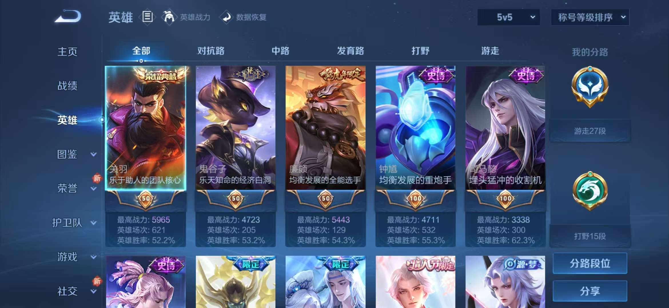 WZCMW3293444王者荣耀账号详情图6