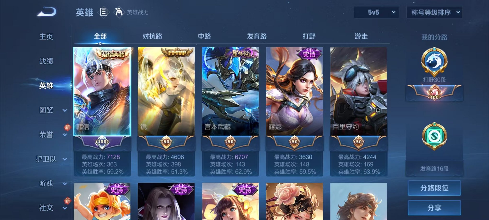 WZCMW3373622王者荣耀账号详情图2