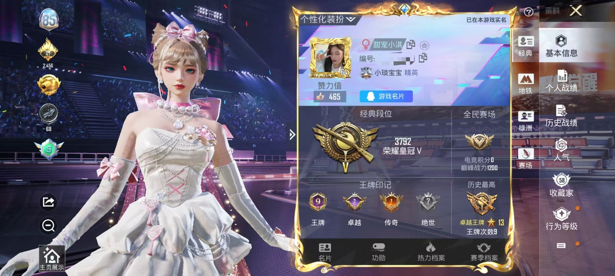 和平精英账号安卓QQ1载具-131套装-185枪皮-【洛天依5粉装6特效枪1载具可秒换绑】 安卓Q区-50751热力值-