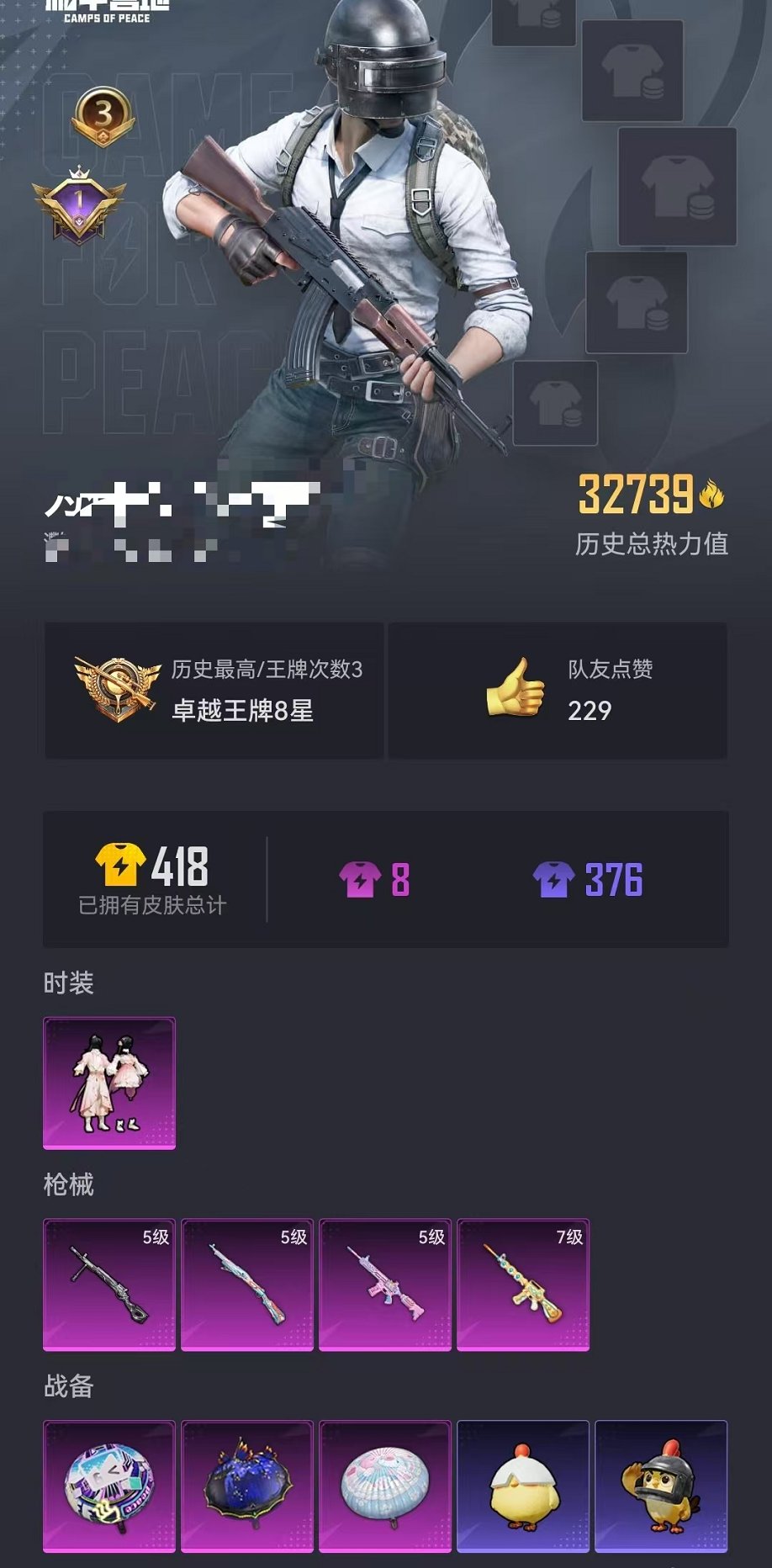 HPCMW3418991和平精英账号详情图20 HPCMW3418991和平精英账号详情图20